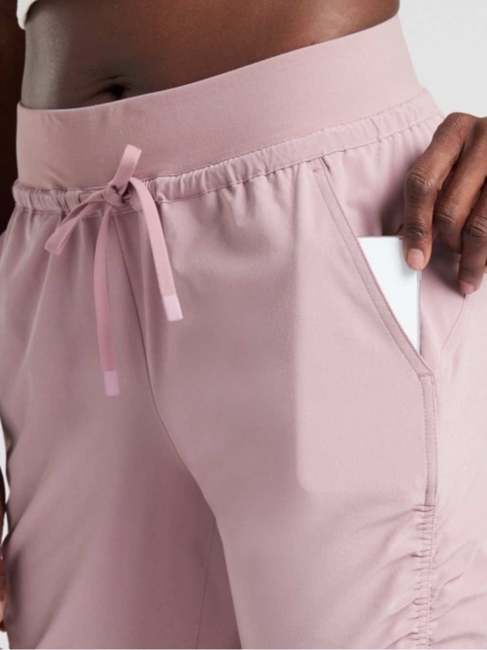 Athleta Attitude Jogger Pant Pink Size 8 - Picture 2 of 10